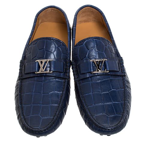 louis vuitton crocodile loafers|Louis Vuitton designer flats.